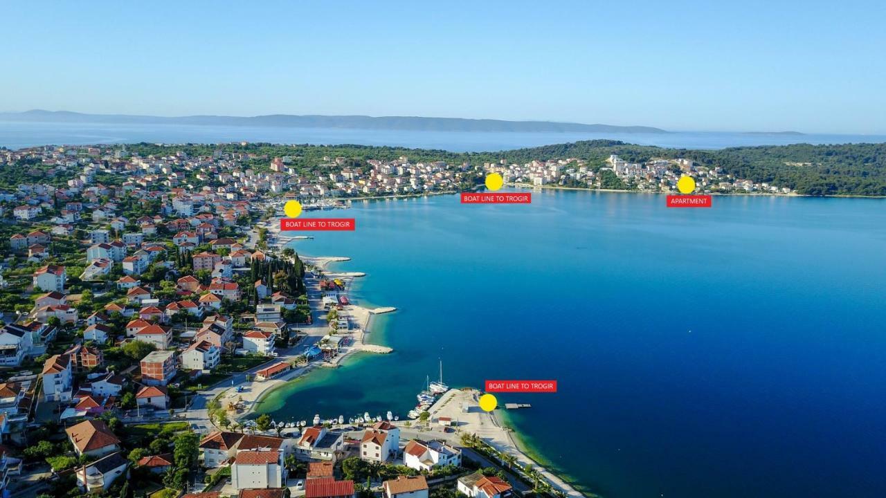 Apartment "On The Beach" Trogir Exterior photo
